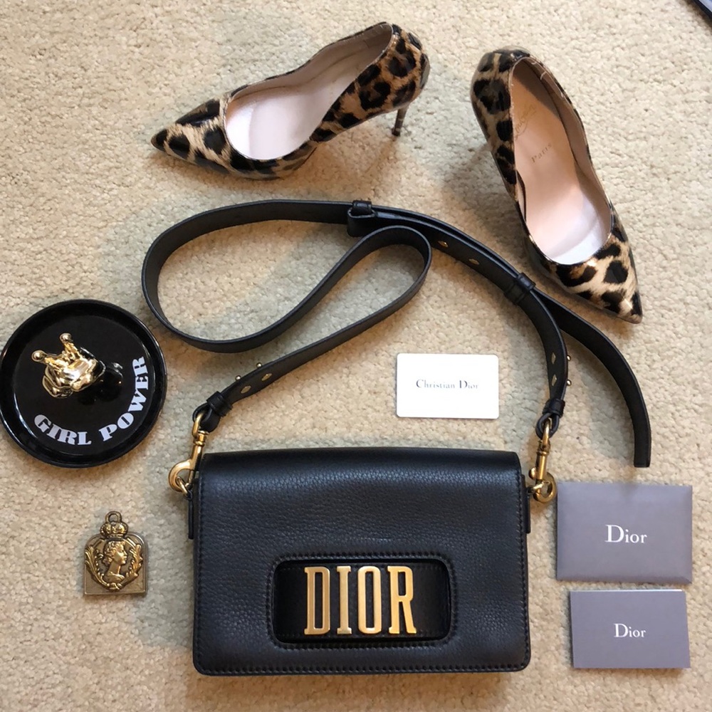 Auth DIOR Cruise Diorevolution Handbag Purse Bag
